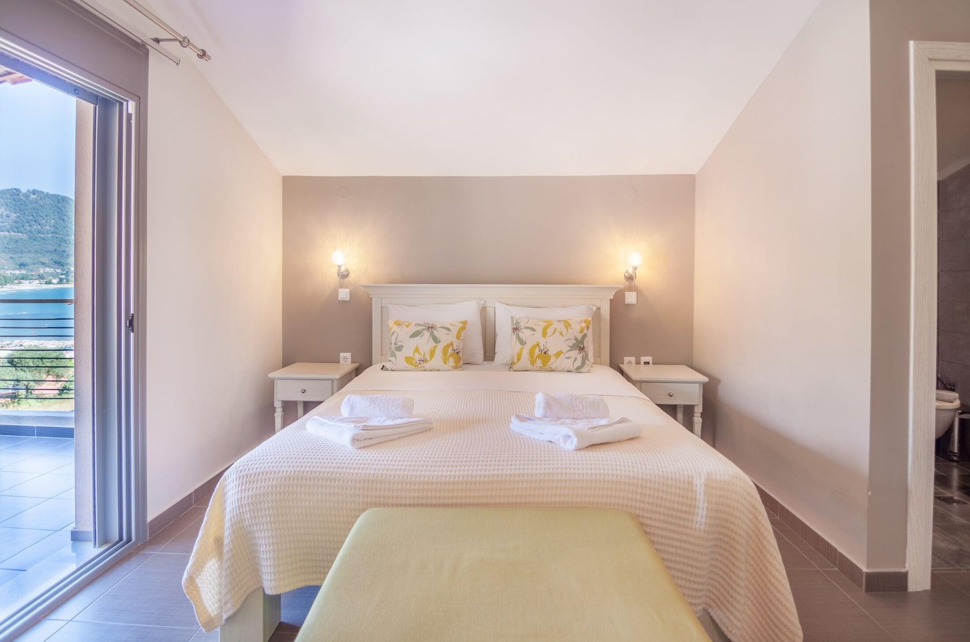 Ntinas Villa With Sea View سكالا بوتامياس المظهر الخارجي الصورة