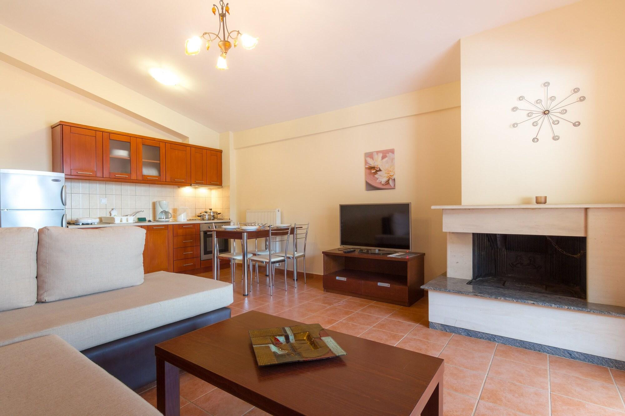 Ntinas Villa With Sea View سكالا بوتامياس المظهر الخارجي الصورة
