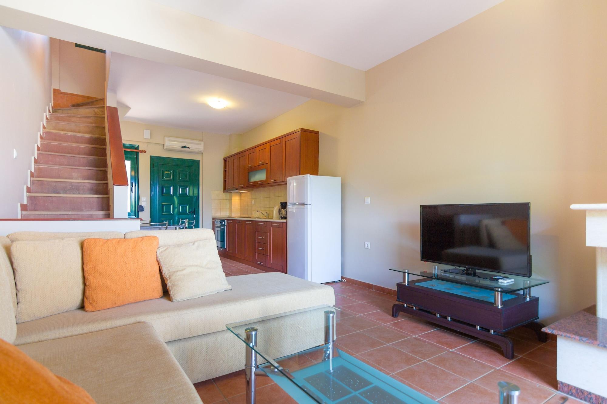 Ntinas Villa With Sea View سكالا بوتامياس المظهر الخارجي الصورة
