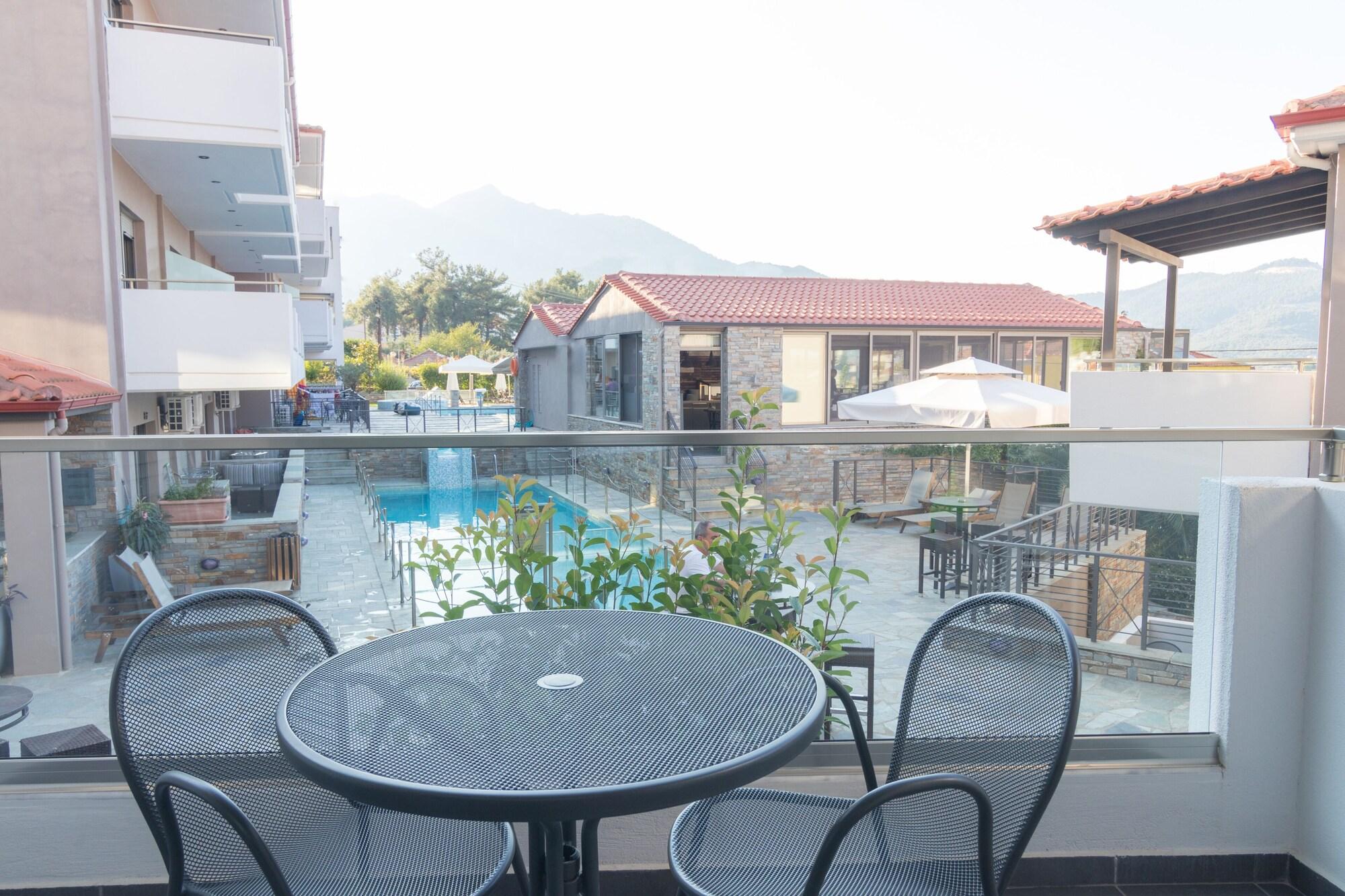 Ntinas Villa With Sea View سكالا بوتامياس المظهر الخارجي الصورة