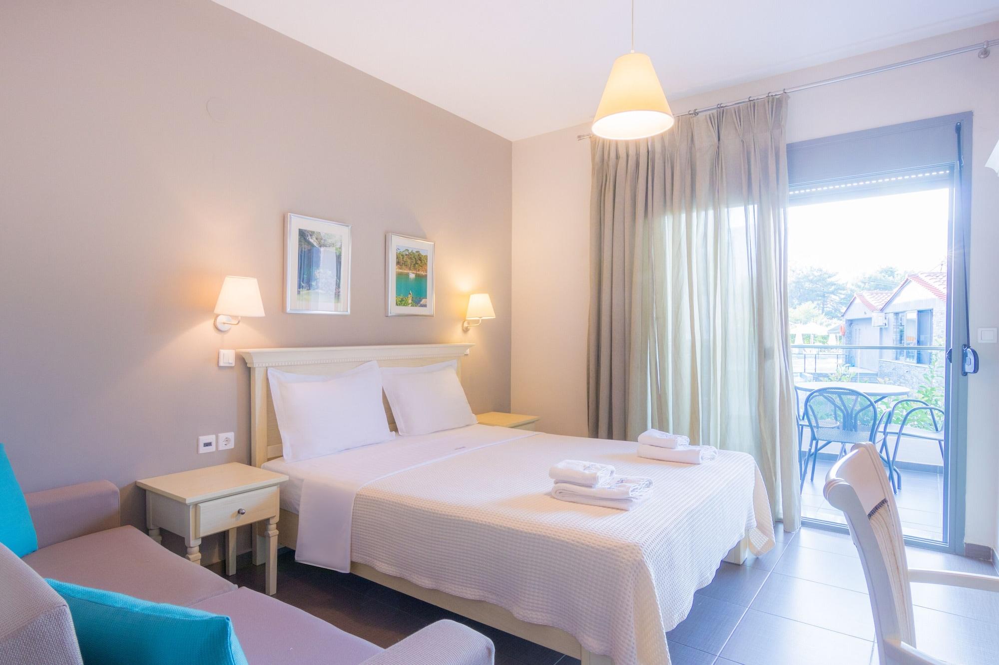 Ntinas Villa With Sea View سكالا بوتامياس المظهر الخارجي الصورة