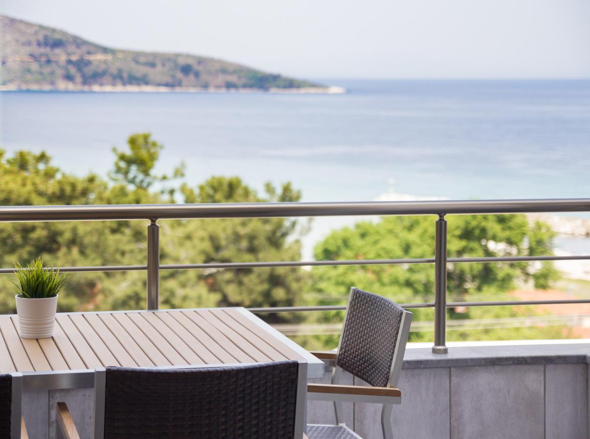 Ntinas Villa With Sea View سكالا بوتامياس المظهر الخارجي الصورة