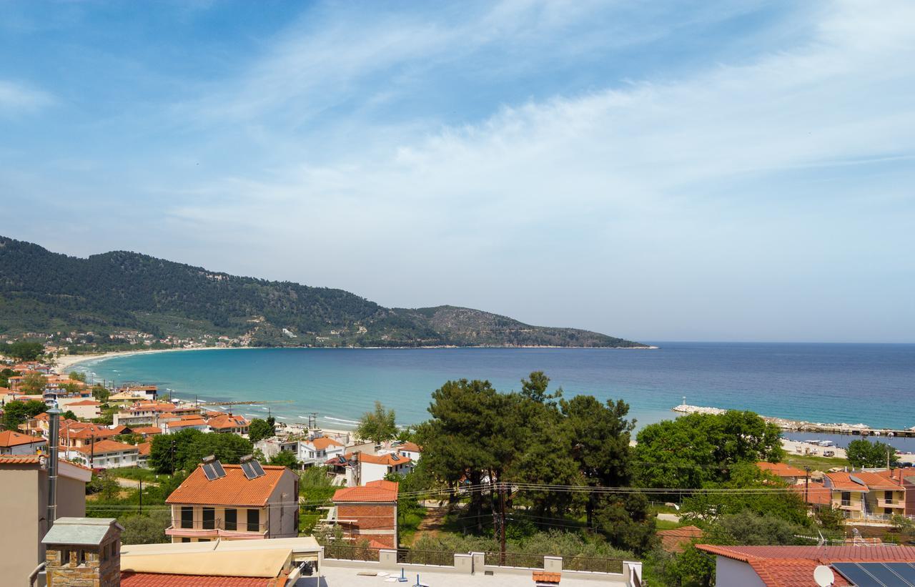 Ntinas Villa With Sea View سكالا بوتامياس المظهر الخارجي الصورة