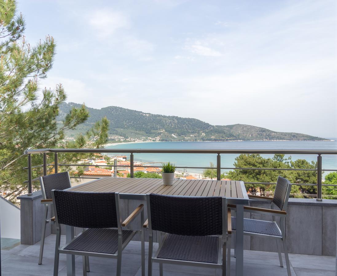 Ntinas Villa With Sea View سكالا بوتامياس المظهر الخارجي الصورة